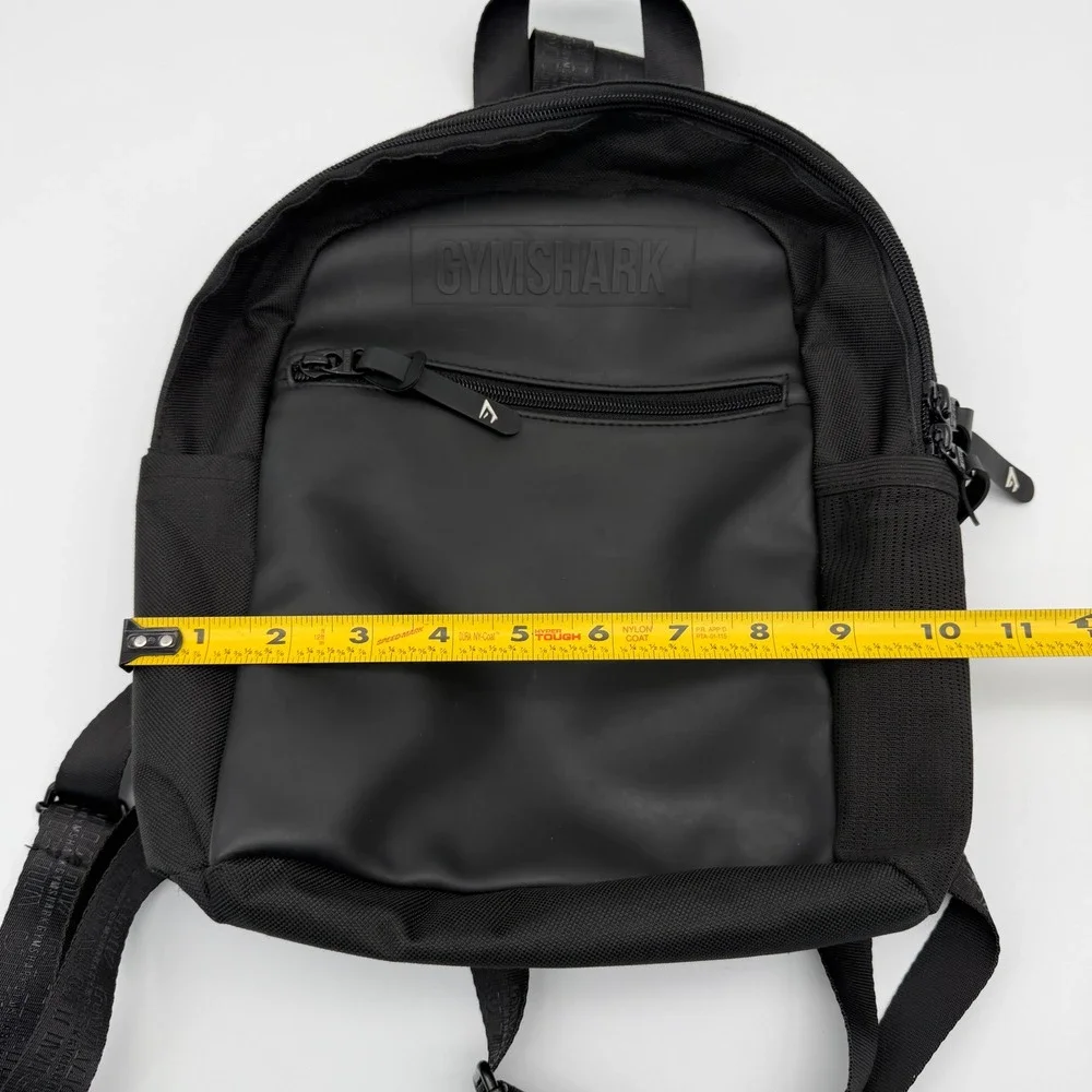Gymshark Everyday Mini Backpack Black Small Workout Gym Bag